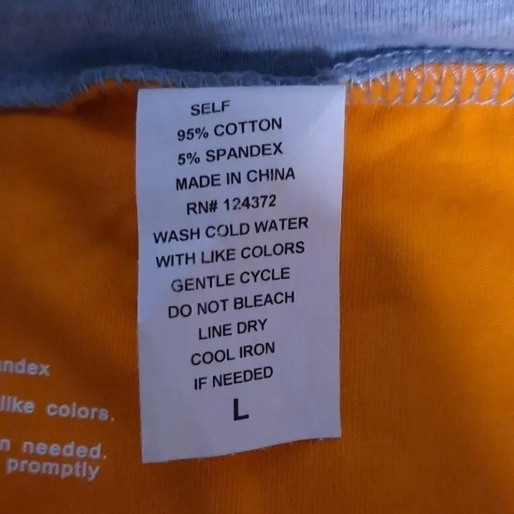 Rue 21 Love Tease Bodycon Miniskirt Grey Orange Large (Junior)